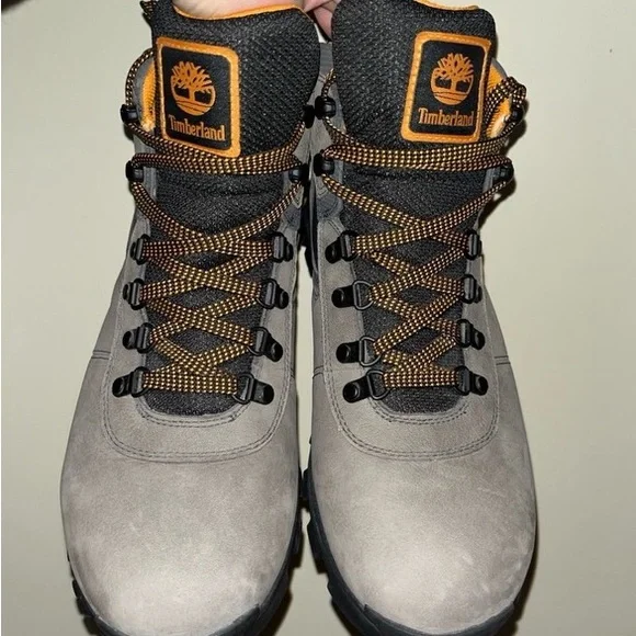 Timberland Mt. Maddsen Waterproof Mid Medium Grey Boots - Picture 4 of 7
